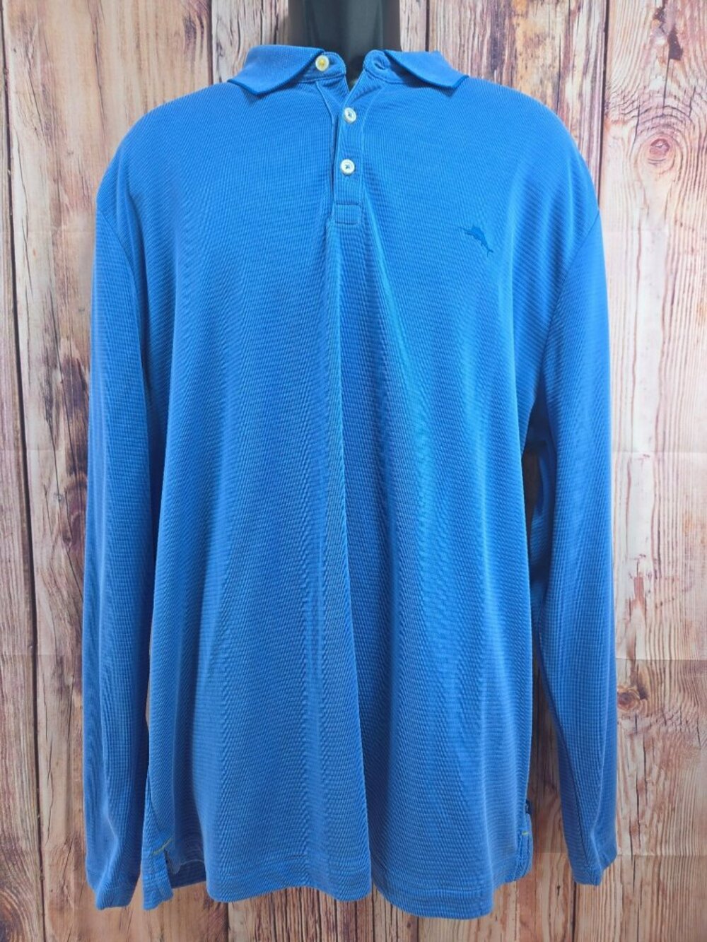 Tommy Bahama Island Zone Mens Long Sleeve Polo Size XXL
